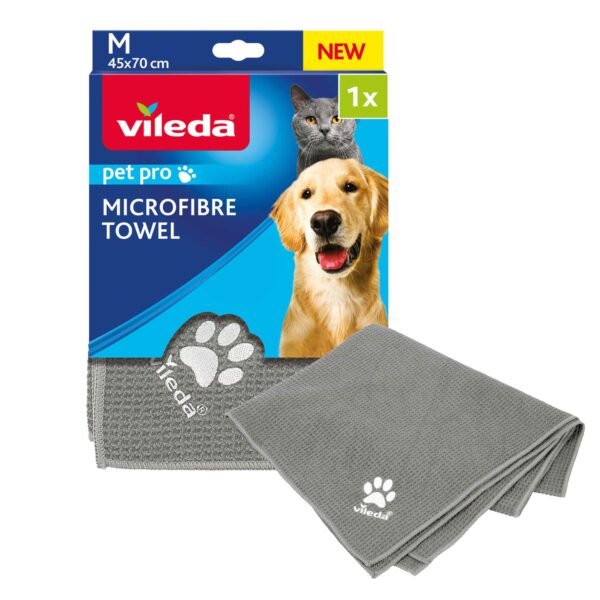 Prosop Microfibre Vileda Pet Pro, M
